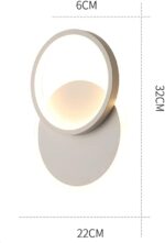 SE LED 20 ROSA WHITE WALL LAMP 12W 3CCT WITH MEMORY 2 YEARS WARRANTY - Image 2