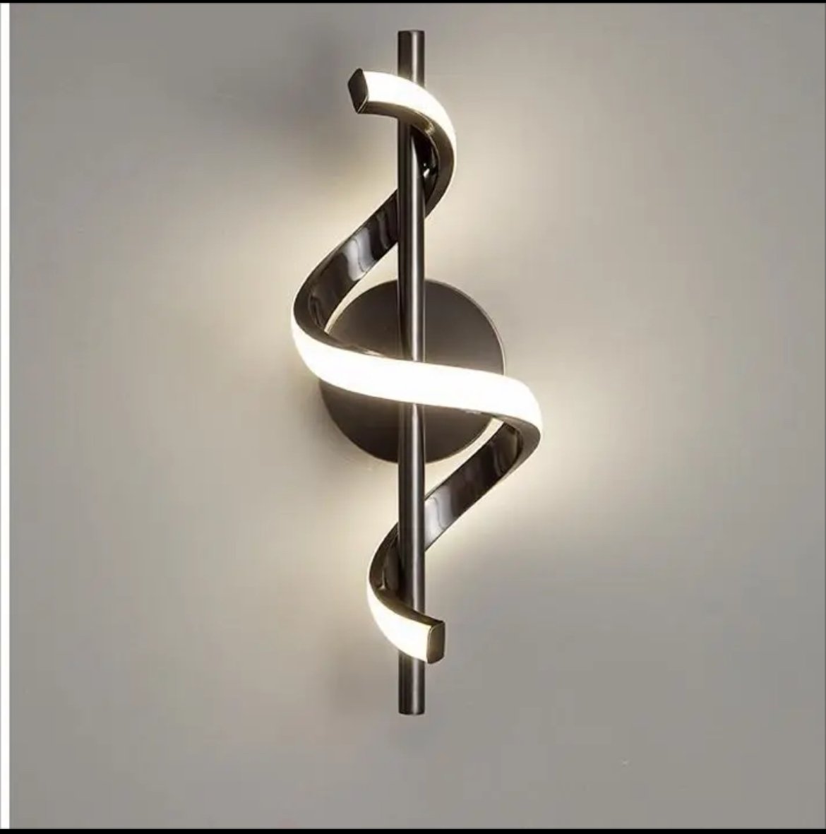 77-50480 SE LED 39 DANNE BLACK WALL LAMP 11W 3CCT WITH MEMORY 2 YEARS WARRANTY Ζ3 - Image 1