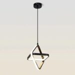 SE LED 20 ZETA BLACK PENDANT 25W 3CCT WITH MEMORY 2 YEARS WARRANTY Ζ1 Δ2