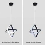 SE LED 20 ZETA BLACK PENDANT 25W 3CCT WITH MEMORY 2 YEARS WARRANTY Ζ1 Δ2 - Image 2