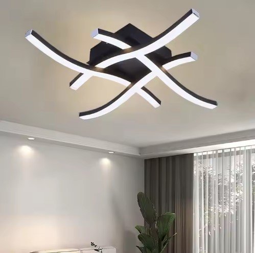 77-50602 SE LED 45 COSIMA BLACK 45x45x8cm 32W 3CCT WITH MEMORY IP20 2 YEARS WARRANTY Z3 - Image 1