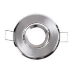 GLOBOSTAR® RAFY 77802 Χωνευτή Κινούμενη Βάση για Σποτ MR11 με Ντουί GU10/GU5.3 IP20 - Νίκελ Χρώμιο - Μ7 x Π7 x Υ2.1cm / Q5cm - Image 3