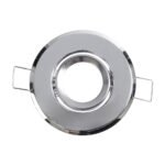 GLOBOSTAR® DELTA 77803 Χωνευτή Κινούμενη Βάση για Σποτ MR11 με Ντουί GU10/GU5.3 IP20 - Νίκελ Βούρτσας - Μ7 x Π7 x Υ2.1cm / Q5.5cm - Image 3