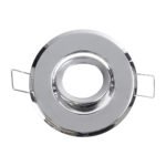 GLOBOSTAR® DELTA 77803 Χωνευτή Κινούμενη Βάση για Σποτ MR11 με Ντουί GU10/GU5.3 IP20 - Νίκελ Βούρτσας - Μ7 x Π7 x Υ2.1cm / Q5.5cm - Image 4