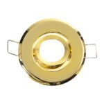 GLOBOSTAR® DELTA 77804 Χωνευτή Κινούμενη Βάση για Σποτ MR11 με Ντουί GU10/GU5.3 IP20 - Χρυσό Πλατίνα - Μ7 x Π7 x Υ2.1cm / Q5.5cm - Image 4