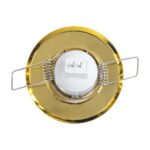 GLOBOSTAR® DELTA 77804 Χωνευτή Κινούμενη Βάση για Σποτ MR11 με Ντουί GU10/GU5.3 IP20 - Χρυσό Πλατίνα - Μ7 x Π7 x Υ2.1cm / Q5.5cm - Image 6