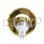 GLOBOSTAR® DELTA 77804 Χωνευτή Κινούμενη Βάση για Σποτ MR11 με Ντουί GU10/GU5.3 IP20 - Χρυσό Πλατίνα - Μ7 x Π7 x Υ2.1cm / Q5.5cm - Image 7