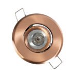 GLOBOSTAR® DELTA 77805 Χωνευτή Κινούμενη Βάση για Σποτ MR11 με Ντουί GU10/GU5.3 IP20 - Χάλκινο - Μ7 x Π7 x Υ2.1cm / Q5.5cm - Image 8