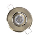 GLOBOSTAR® DELTA 77806 Χωνευτή Κινούμενη Βάση για Σποτ MR11 με Ντουί GU10/GU5.3 IP20 - Μπρούτζινο - Μ7 x Π7 x Υ2.1cm / Q5.5cm - Image 8