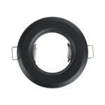 GLOBOSTAR® DELTA 77808 Χωνευτή Βάση για Σποτ MR16 με Ντουί GU10/GU5.3 IP20 - Μαύρο Ματ - Μ8.3 x Π8.3 x Υ3.1cm / Q6cm - Image 3