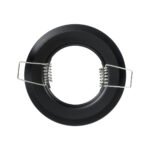 GLOBOSTAR® DELTA 77808 Χωνευτή Βάση για Σποτ MR16 με Ντουί GU10/GU5.3 IP20 - Μαύρο Ματ - Μ8.3 x Π8.3 x Υ3.1cm / Q6cm - Image 4