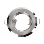 GLOBOSTAR® RAFY 77809 Χωνευτή Βάση για Σποτ MR16 με Ντουί GU10/GU5.3 IP20 - Νίκελ Βούρτσας - Μ8.3 x Π8.3 x Υ3.1cm / Q6cm - Image 3