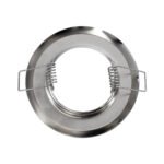 GLOBOSTAR® RAFY 77810 Χωνευτή Βάση για Σποτ MR16 με Ντουί GU10/GU5.3 IP20 - Νίκελ Χρώμιο - Μ8.3 x Π8.3 x Υ3.1cm / Q6cm - Image 4