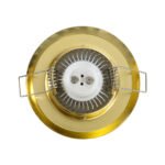 GLOBOSTAR® DELTA 77811 Χωνευτή Βάση για Σποτ MR16 με Ντουί GU10/GU5.3 IP20 - Χρυσό Πλατίνα - Μ8.3 x Π8.3 x Υ3.1cm / Q6cm - Image 5