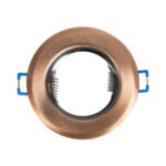 GLOBOSTAR® DELTA 77812 Χωνευτή Βάση για Σποτ MR16 με Ντουί GU10/GU5.3 IP20 - Χάλκινο - Μ8.3 x Π8.3 x Υ3.1cm / Q6cm - Image 3