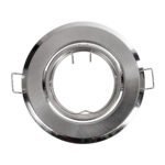 GLOBOSTAR® RAFY 77816 Χωνευτή Κινούμενη Βάση για Σποτ MR16 για Ντουί GU10/GU5.3 IP20 - Νίκελ Βούρτσας - Μ9.2 x Π9.2 x Υ3.1cm / Q7cm - Image 3