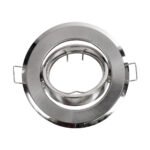 GLOBOSTAR® RAFY 77816 Χωνευτή Κινούμενη Βάση για Σποτ MR16 για Ντουί GU10/GU5.3 IP20 - Νίκελ Βούρτσας - Μ9.2 x Π9.2 x Υ3.1cm / Q7cm - Image 4