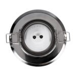 GLOBOSTAR® RAFY 77817 Χωνευτή Κινούμενη Βάση για Σποτ MR16 με Ντουί GU10/GU5.3 IP20 - Νίκελ Χρώμιο - Μ9.2 x Π9.2 x Υ3.1cm / Q7cm - Image 6