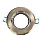 GLOBOSTAR® DELTA 77820 Χωνευτή Κινούμενη Βάση για Σποτ MR16 με Ντουί GU10/GU5.3 IP20 - Μπρούτζινο - Μ9.2 x Π9.2 x Υ2.8cm / Q7.6cm - Image 3