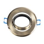 GLOBOSTAR® DELTA 77820 Χωνευτή Κινούμενη Βάση για Σποτ MR16 με Ντουί GU10/GU5.3 IP20 - Μπρούτζινο - Μ9.2 x Π9.2 x Υ2.8cm / Q7.6cm - Image 4