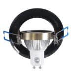 GLOBOSTAR® DELTA 77820 Χωνευτή Κινούμενη Βάση για Σποτ MR16 με Ντουί GU10/GU5.3 IP20 - Μπρούτζινο - Μ9.2 x Π9.2 x Υ2.8cm / Q7.6cm - Image 7