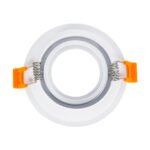 GLOBOSTAR® ALPHA 77830 Χωνευτή Κινούμενη Βάση για Σποτ MR16 με Ντουί GU10/GU5.3 IP20 - Λευκό - Μ9.4 x Π9.4 x Υ4.2cm / Q8.3cm - Image 4