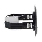 GLOBOSTAR® ACIDA 77845 Χωνευτή Βάση για Σποτ R63 με Ντουί E27 IP20 - Μαύρο Ματ - Μ11 x Π11 x Υ11cm / Q9cm - Image 4