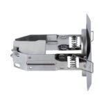 GLOBOSTAR® ACIDA 77847 Χωνευτή Βάση για Σποτ R63 με Ντουί E27 IP20 - Νίκελ Χρώμιο - Μ11 x Π11 x Υ11cm / Q9cm - Image 4