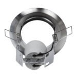 GLOBOSTAR® ACIDA 77847 Χωνευτή Βάση για Σποτ R63 με Ντουί E27 IP20 - Νίκελ Χρώμιο - Μ11 x Π11 x Υ11cm / Q9cm - Image 5