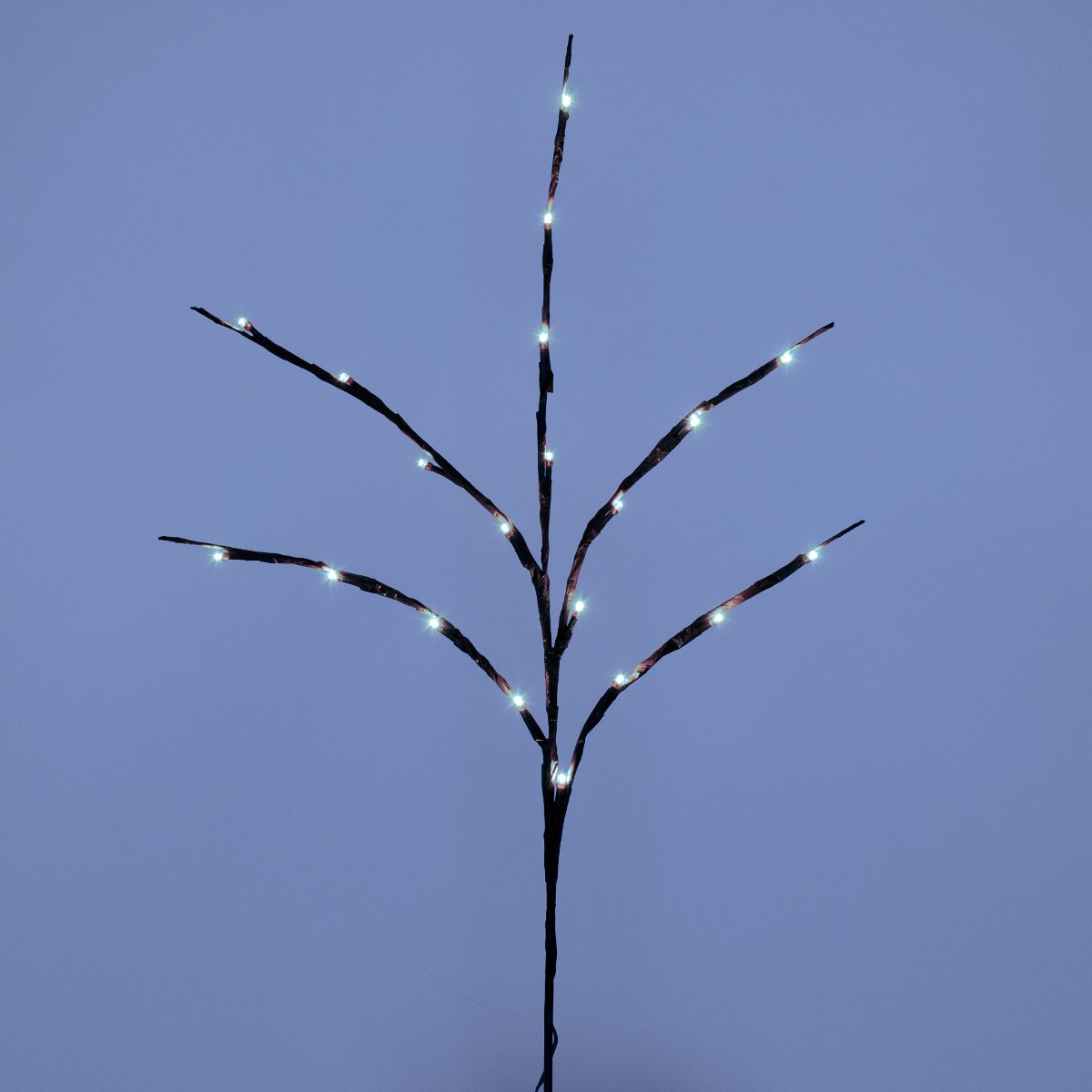 79800_00 GLOBOSTAR® BRANCH 79800 Μοντέρνο Επιτραπέζιο Φωτιστικό LED 3W 300lm 360° με 2 x ΑΑ Μπαταρίες DC 3V IP20 Ψυχρό Λευκό 6000K - DIODE - Καφέ & Μπεζ - Μ62.5 x Π62.5 x Υ70cm - 2 Χρόνια Εγγύηση - Image 1