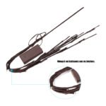 GLOBOSTAR® BRANCH 79800 Μοντέρνο Επιτραπέζιο Φωτιστικό LED 3W 300lm 360° με 2 x ΑΑ Μπαταρίες DC 3V IP20 Ψυχρό Λευκό 6000K - DIODE - Καφέ & Μπεζ - Μ62.5 x Π62.5 x Υ70cm - 2 Χρόνια Εγγύηση - Image 3