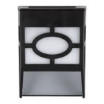 GloboStar® 85707 ΣΕΤ 4 Τεμαχίων Αυτόνομα Ηλιακά Φωτιστικά Τοίχου Μαύρα-Λευκά LED SMD 1W 100lm με Ενσωματωμένη Μπαταρία 600mAh - Φωτοβολταϊκό Πάνελ με Αισθητήρα Ημέρας-Νύχτας Αδιάβροχα IP65 Θερμό Λευκό 3000K - Image 6