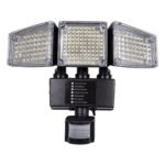 GloboStar® 85711 Αυτόνομος Ηλιακός Προβολέας με Τρεις Περιστρεφόμενες Κεφαλές LED SMD 2835 50W 2500lm με Ενσωματωμένη Μπαταρία 3400mAh - Φωτοβολταϊκό Πάνελ με Αισθητήρα Ημέρας-Νύχτας - PIR Αισθητήρα Κίνησης Αδιάβροχο IP65 Ψυχρό Λευκό 6000K - Image 8