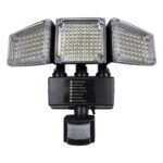 GloboStar® 85711 Αυτόνομος Ηλιακός Προβολέας με Τρεις Περιστρεφόμενες Κεφαλές LED SMD 2835 50W 2500lm με Ενσωματωμένη Μπαταρία 3400mAh - Φωτοβολταϊκό Πάνελ με Αισθητήρα Ημέρας-Νύχτας - PIR Αισθητήρα Κίνησης Αδιάβροχο IP65 Ψυχρό Λευκό 6000K - Image 9