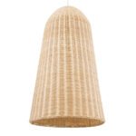 GLOBOSTAR® FAROL 01746 Boho Κρεμαστό Φωτιστικό Οροφής με Ντουί 1 x E27 AC 220-240V IP20 - Μπεζ - Μ60 x Π60 x Y100cm - Image 2