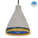 GLOBOSTAR® BEVIN 10001005 Μοντέρνο Κρεμαστό Φωτιστικό Οροφής με Ντουί 1 x E27 AC 220-240V IP20 - Πολύχρωμο - Μ17 x Π17 x Υ20cm - Image 3