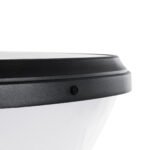 GLOBOSTAR® NATURE 90526 Φωτιστικό Κολωνάκι Κήπου LED 10W 330lm 120° με Ενσωματωμένο Φωτοβολταϊκό Panel 6V 2W & Επαναφορτιζόμενη Μπαταρία Li-ion 3.2V 1800mAh με Αισθητήρα Ημέρας-Νύχτας Αδιάβροχο IP65 Ψυχρό Λευκό 6000K - Γκρι Ανθρακί - Μ26 x Π29 x Υ36cm - 2 Χρόνια Εγγύηση - Image 8