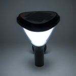 GLOBOSTAR® NATURE 90526 Φωτιστικό Κολωνάκι Κήπου LED 10W 330lm 120° με Ενσωματωμένο Φωτοβολταϊκό Panel 6V 2W & Επαναφορτιζόμενη Μπαταρία Li-ion 3.2V 1800mAh με Αισθητήρα Ημέρας-Νύχτας Αδιάβροχο IP65 Ψυχρό Λευκό 6000K - Γκρι Ανθρακί - Μ26 x Π29 x Υ36cm - 2 Χρόνια Εγγύηση - Image 9