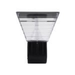 GLOBOSTAR® GRACIOUS 90529 Φωτιστικό Κολωνάκι Κήπου LED 10W 330lm 120° με Ενσωματωμένο Φωτοβολταϊκό Panel 6V 2W & Επαναφορτιζόμενη Μπαταρία Li-ion 3.2V 1800mAh με Αισθητήρα Ημέρας-Νύχτας Αδιάβροχο IP65 Θερμό Λευκό 2700K - Ψυχρό Λευκό 6000K - Γκρι Ανθρακί - Μ29 x Π24 x Υ24cm - 2 Χρόνια Εγγύηση - Image 4