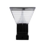 GLOBOSTAR® GRACIOUS 90529 Φωτιστικό Κολωνάκι Κήπου LED 10W 330lm 120° με Ενσωματωμένο Φωτοβολταϊκό Panel 6V 2W & Επαναφορτιζόμενη Μπαταρία Li-ion 3.2V 1800mAh με Αισθητήρα Ημέρας-Νύχτας Αδιάβροχο IP65 Θερμό Λευκό 2700K - Ψυχρό Λευκό 6000K - Γκρι Ανθρακί - Μ29 x Π24 x Υ24cm - 2 Χρόνια Εγγύηση - Image 5