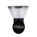 GLOBOSTAR® VEGGIE 90530 Φωτιστικό Κολωνάκι Κήπου LED 10W 330lm 120° με Ενσωματωμένο Φωτοβολταϊκό Panel 6V 2W & Επαναφορτιζόμενη Μπαταρία Li-ion 3.2V 1800mAh με Αισθητήρα Ημέρας-Νύχτας Αδιάβροχο IP65 Ψυχρό Λευκό 6000K - Γκρι Ανθρακί - Μ23 x Π30 x Υ25cm - 2 Χρόνια Εγγύηση - Image 6