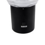 GLOBOSTAR® VEGGIE 90530 Φωτιστικό Κολωνάκι Κήπου LED 10W 330lm 120° με Ενσωματωμένο Φωτοβολταϊκό Panel 6V 2W & Επαναφορτιζόμενη Μπαταρία Li-ion 3.2V 1800mAh με Αισθητήρα Ημέρας-Νύχτας Αδιάβροχο IP65 Ψυχρό Λευκό 6000K - Γκρι Ανθρακί - Μ23 x Π30 x Υ25cm - 2 Χρόνια Εγγύηση - Image 9