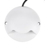 GLOBOSTAR® STEPLUNA 90620 Φωτιστικό Σκαλοπατιού / Διαδρόμου LED 3W 345lm 10° DC 24V Αδιάβροχο IP65 Φυσικό Λευκό 4500K Dimmable - Bridgelux SMD Chip - Λευκό Ματ - Μ12 x Π12 x Υ3cm - 3 Χρόνια Εγγύηση - Image 7