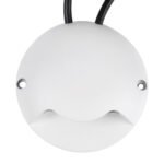 GLOBOSTAR® STEPLUNA 90621 Φωτιστικό Σκαλοπατιού / Διαδρόμου LED 6W 510lm 10° DC 24V Αδιάβροχο IP65 Πολύχρωμο RGB Dimmable DMX512 - Bridgelux SMD Chip - Λευκό Ματ - Μ12 x Π12 x Υ3cm - 3 Χρόνια Εγγύηση - Image 8