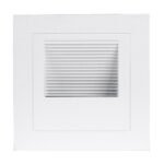GLOBOSTAR® STEP-MINA 90626 Χωνευτό Αρχιτεκτονικό Φωτιστικό Διαδρόμου/Σκαλοπατιού LED 3W 330lm 30° DC 24V Αδιάβροχο IP65 Θερμό Λευκό 2700K Dimmable - Μαύρο & Λευκό - Μ8.3 x Π8.3 x Υ5cm / Μ6.6 x Π6.6cm - 3 Χρόνια Εγγύηση - Image 4