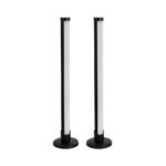 GLOBOSTAR® DIGICOLUMN 90760 Μοντέρνο Επιτραπέζιο Φωτιστικό LED 16W 1280lm 180° DC 5V IP20 RGB Dimmable - Lumileds SMD Chip - Μαύρο - Μ3 x Π3 x Υ45cm - Σετ 2 Τεμαχίων - 2 Χρόνια Εγγύηση - Image 2