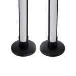 GLOBOSTAR® DIGICOLUMN 90760 Μοντέρνο Επιτραπέζιο Φωτιστικό LED 16W 1280lm 180° DC 5V IP20 RGB Dimmable - Lumileds SMD Chip - Μαύρο - Μ3 x Π3 x Υ45cm - Σετ 2 Τεμαχίων - 2 Χρόνια Εγγύηση - Image 5