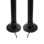 GLOBOSTAR® DIGICOLUMN 90760 Μοντέρνο Επιτραπέζιο Φωτιστικό LED 16W 1280lm 180° DC 5V IP20 RGB Dimmable - Lumileds SMD Chip - Μαύρο - Μ3 x Π3 x Υ45cm - Σετ 2 Τεμαχίων - 2 Χρόνια Εγγύηση - Image 6