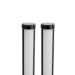 GLOBOSTAR® DIGICOLUMN 90760 Μοντέρνο Επιτραπέζιο Φωτιστικό LED 16W 1280lm 180° DC 5V IP20 RGB Dimmable - Lumileds SMD Chip - Μαύρο - Μ3 x Π3 x Υ45cm - Σετ 2 Τεμαχίων - 2 Χρόνια Εγγύηση - Image 7