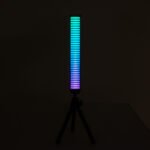 GLOBOSTAR® DIGICOLUMN 90761 Μοντέρνο Επιτραπέζιο Γραμμικό Ψηφιακό Φωτιστικό Digital Pixel Symphony Bar με RF Ασύρματο Χειριστήριο LED 8W 640lm 90° DC 5V με USB 2.0 IP20 Πολύχρωμο RGB Dimmable - Μαύρο - Μ3.4 x Π2.5 x Υ122cm - 2 Χρόνια Εγγύηση - Image 13